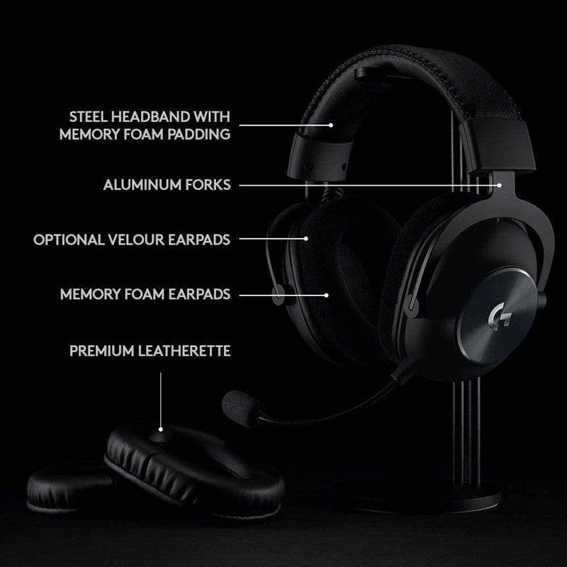 Logitech PRO X Wireless LIGHTSPEED Gaming Headset - Black - Open Box Logitech PRO X Wireless LIGHTSPEED Gaming Headset - Black - Open Box